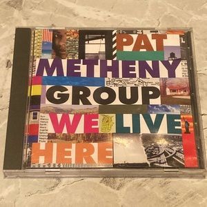 Classic Pat Metheny Group We Live Here CD 1995 Geffen Records